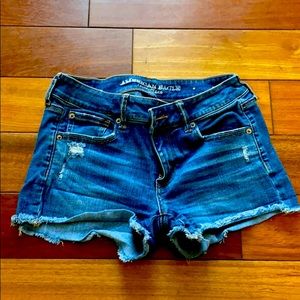 American eagle jean shorts